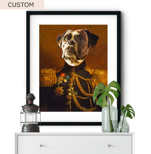 The Empire Custom Pet Portrait Personalised Renaissance 