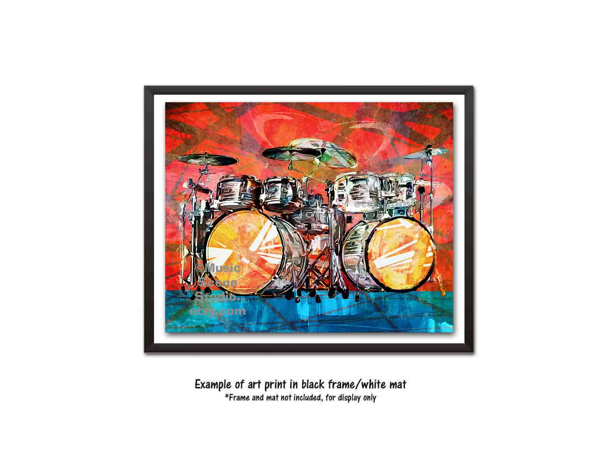 Drums Art Print – Island \u0026 LowellDrums Art Print – Island \u0026 Lowell  