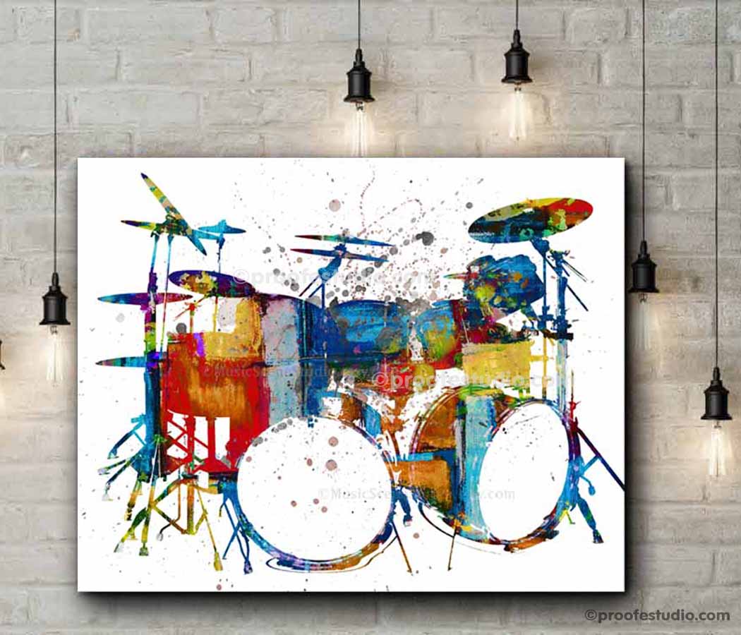 Drums Art Abstract – Isla \u0026 LowellDrums Art Abstract – Isla \u0026 Lowell  